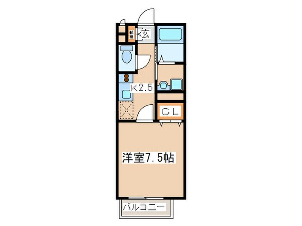 エクレ－ルの物件間取画像